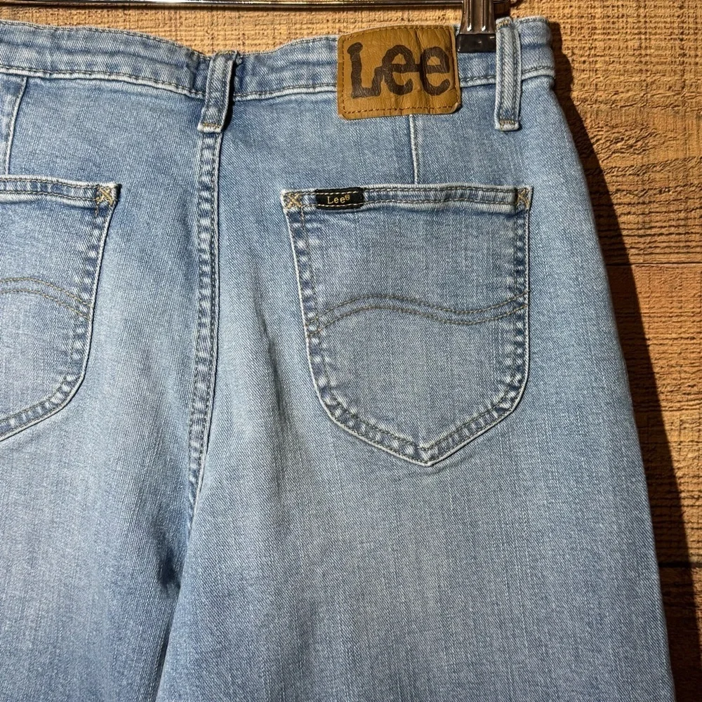 Lee Women's Legendary High Rise Trouser Jean size 12 Wide Leg - Picture 7 of 12
